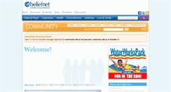 Desktop Screenshot of community.beliefnet.com